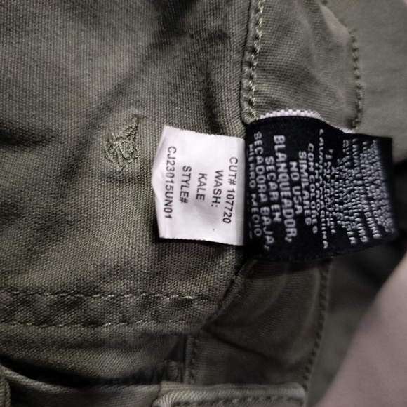 Celebrity Pink Women's Olive Cargo Pants High Rise Skinny Sz 7/28 - Picture 9 of 13